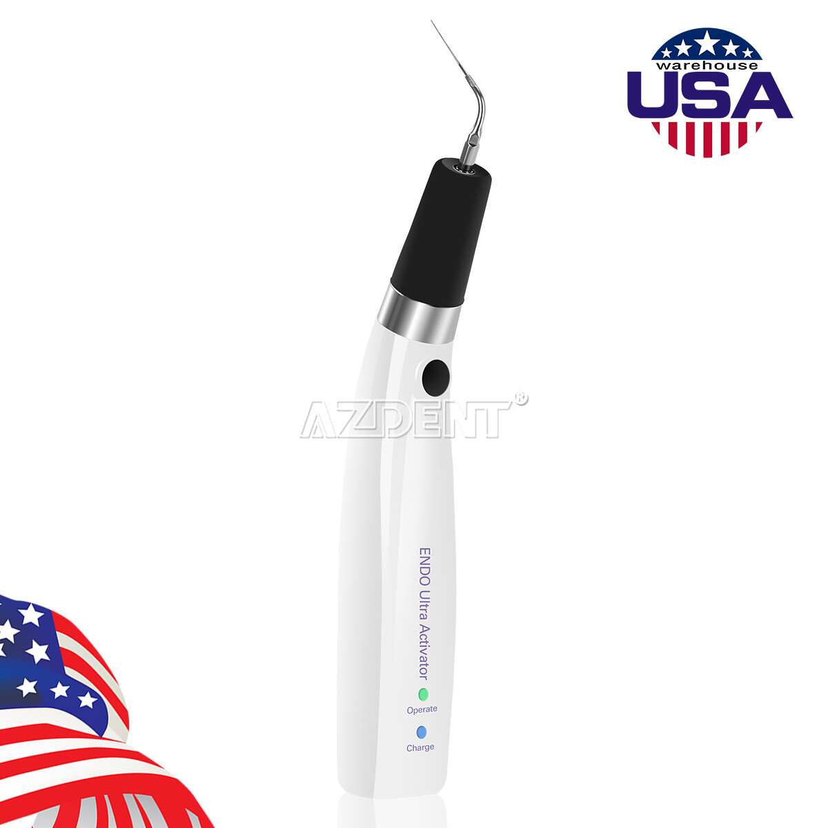 Dental Endo Ultra Activator Ultrasonic Irrigator Root Canal Handpiece 6 Tips