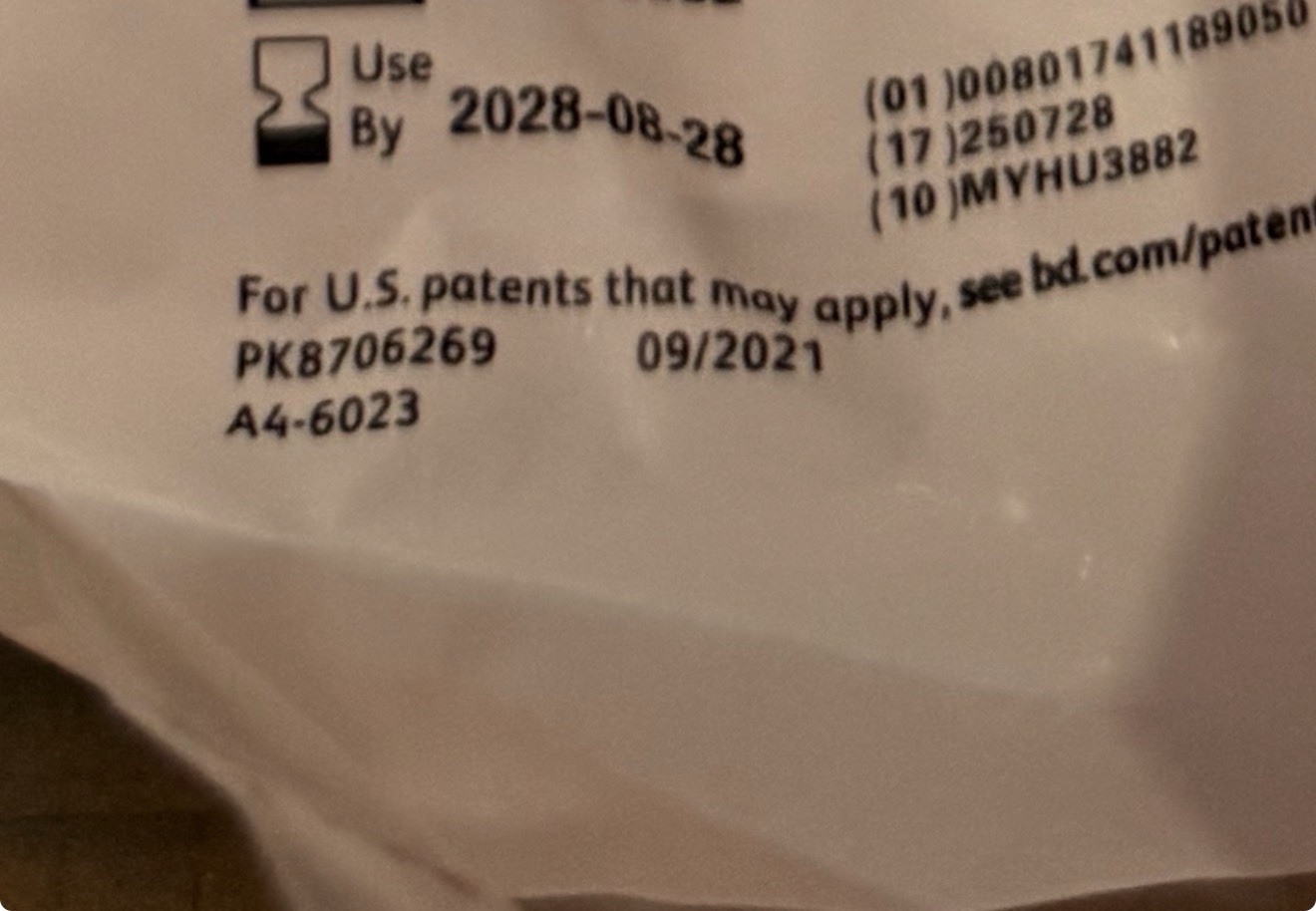 BD PureWick Female External Catheters PWFX30 Lot of 30- Exp. 08/28