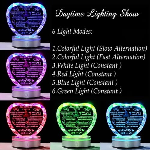 Unique Wedding Gifts for Couples 2025 - Crystal Keepsake for Anniversary & Engag