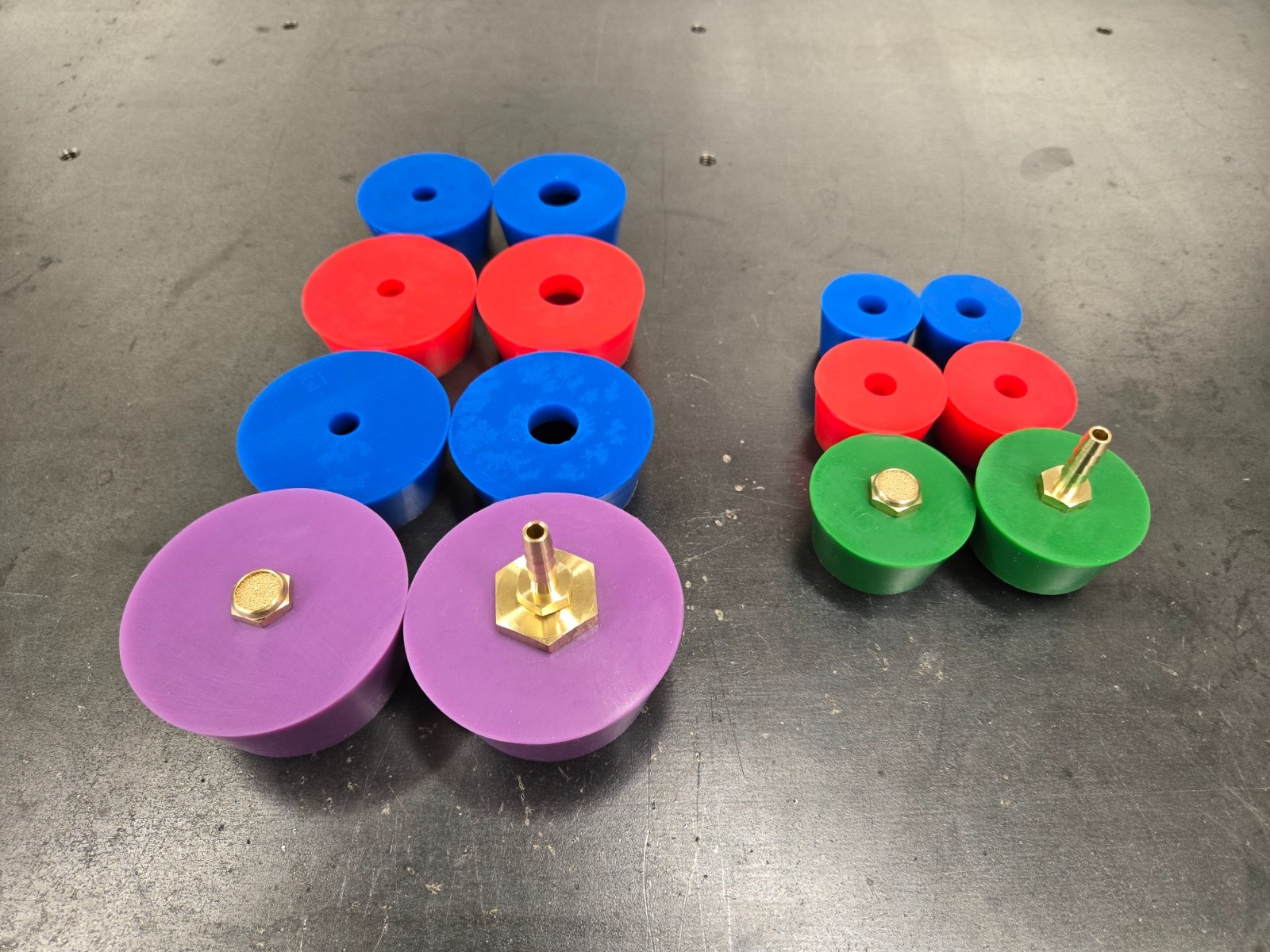 Silicone Purge Plug Kit with Diffusers 1.5 to 3 inch for Tig Welding Stainless