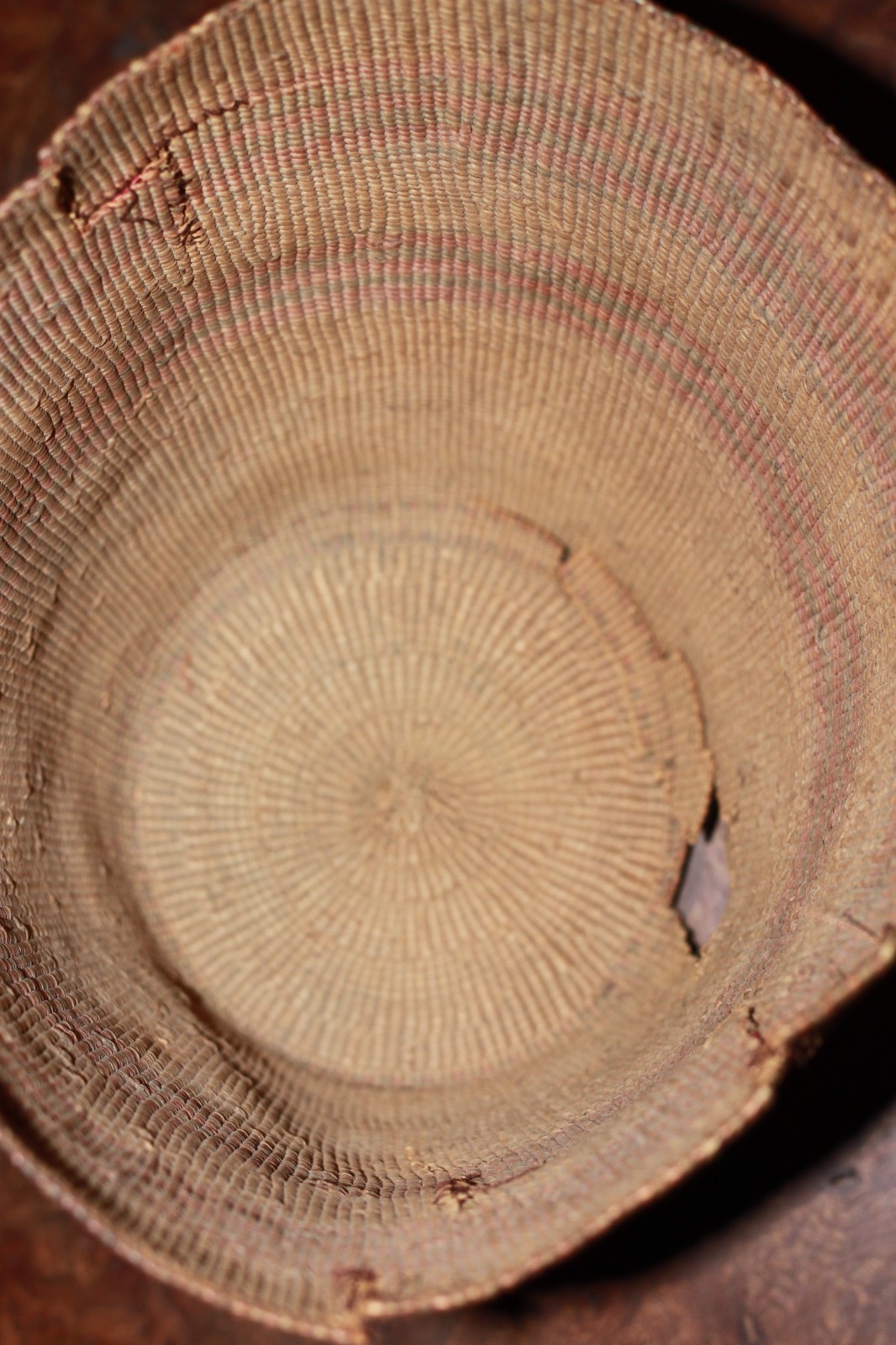 Antique Tlingit/Haida Twined Basket. Pos. Late 1800's-Early 1900's