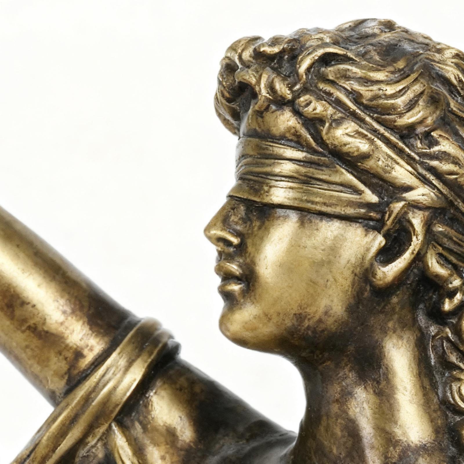 10.43" Lady of Justice Statue Lady Justice Law Statue Blind Goddess of Justice