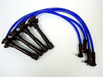 VMS 93-97 TOYOTA COROLLA 10.2MM SPARK PLUG WIRES NGK G POWER PLUGS COMBO BLUE