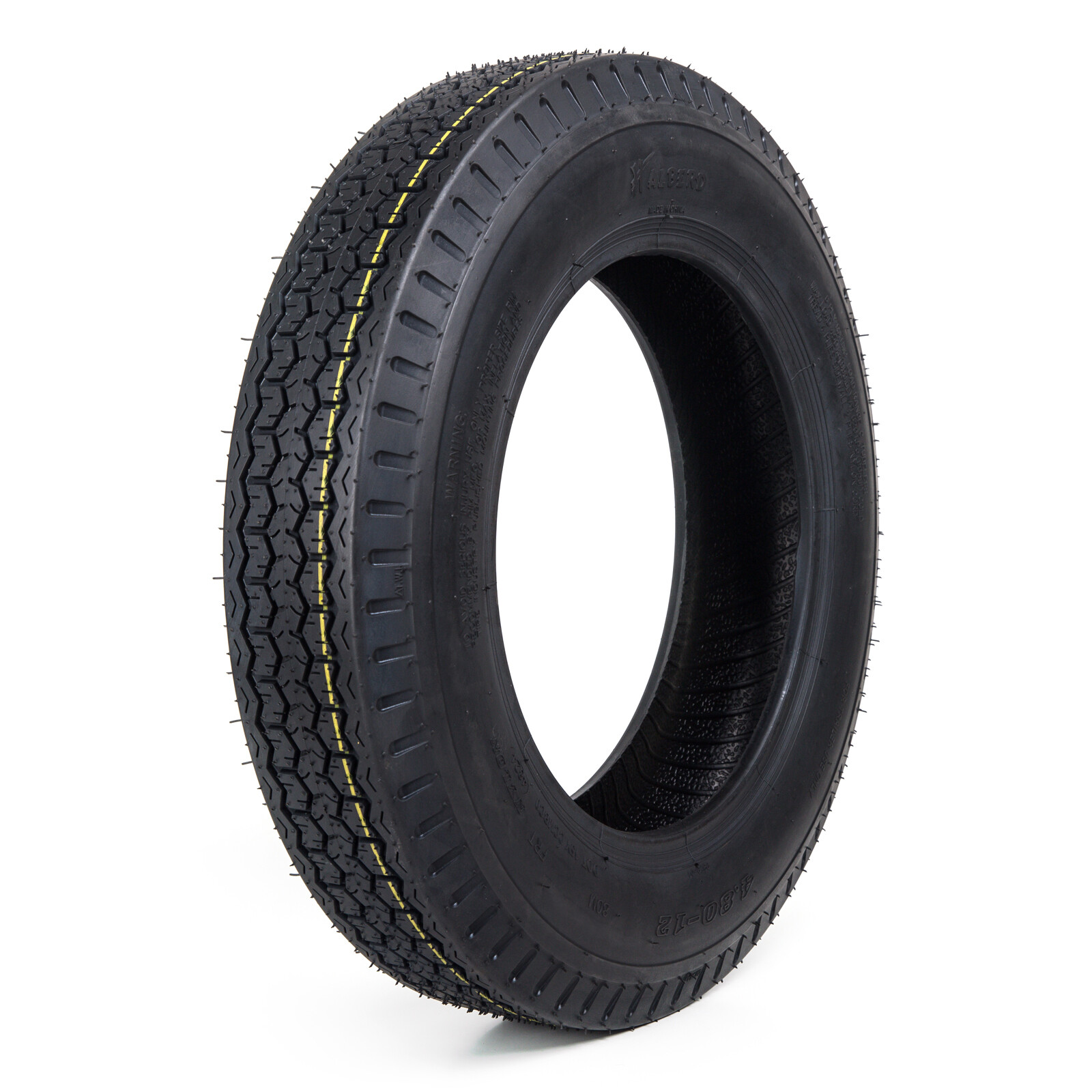 Set 2 4.80-12 Trailer Tires 6 PR 4.8-12 4.8x12 6 Ply Replacement Tire Heavy Duty