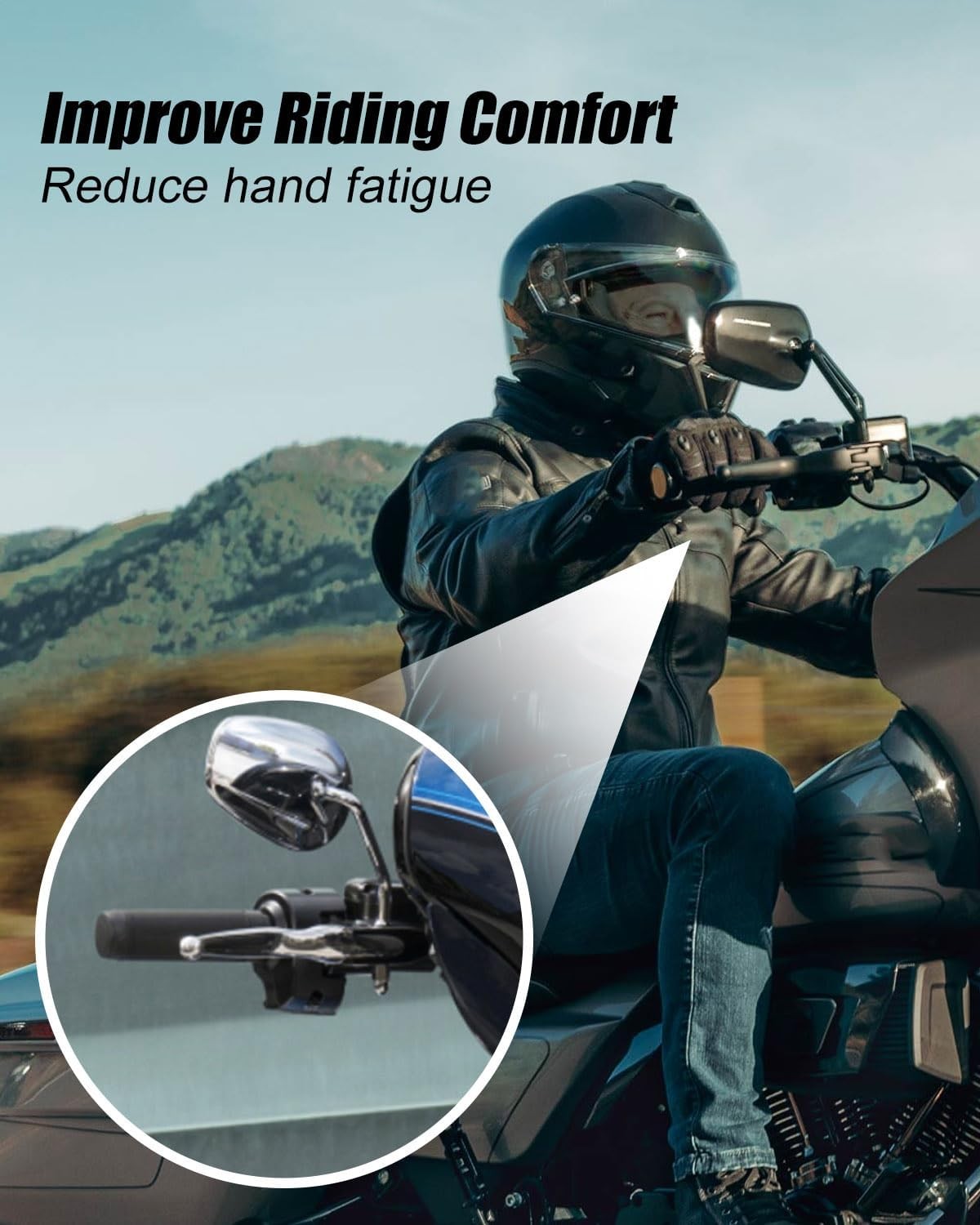 Aluminum+Stainless steel Clutch Cable Extender Fit for Harley Touring Models ...