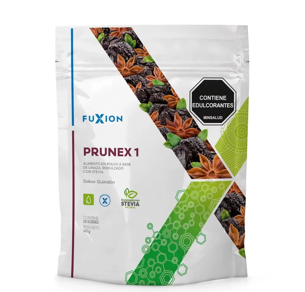 Fuxion Prunex 1 Detox, Limpieza de Colon, 28 sachets.