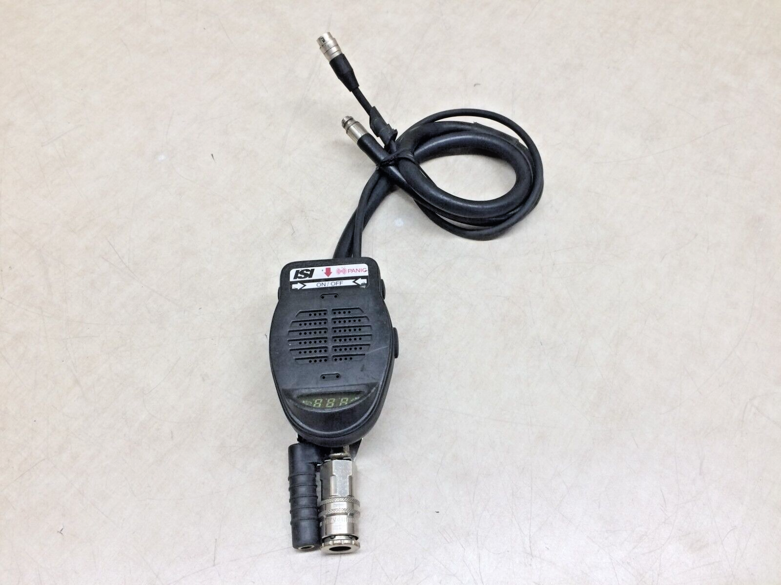 ISI Viking Microphone Air Connection Alarm Unit Gauge SCBA Tank Fitting CBRN