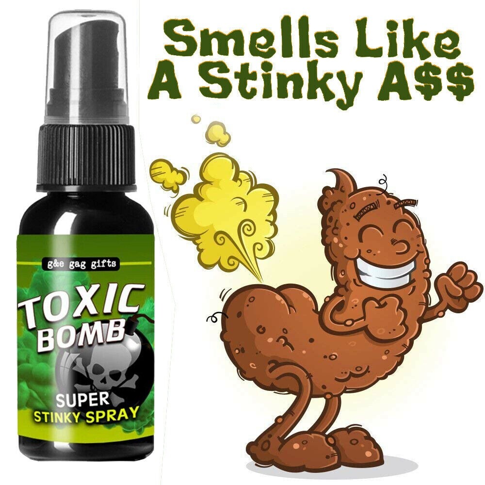 Liquid Fart Spray Stink Bomb Smelly Ass Toxic Bomb Crap Gag Prank Joke