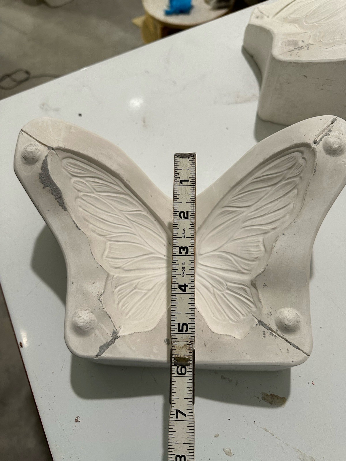 Vintage Gare Inc 1997 Medium Garden Butterfly 3278 Ceramic Slip Mold