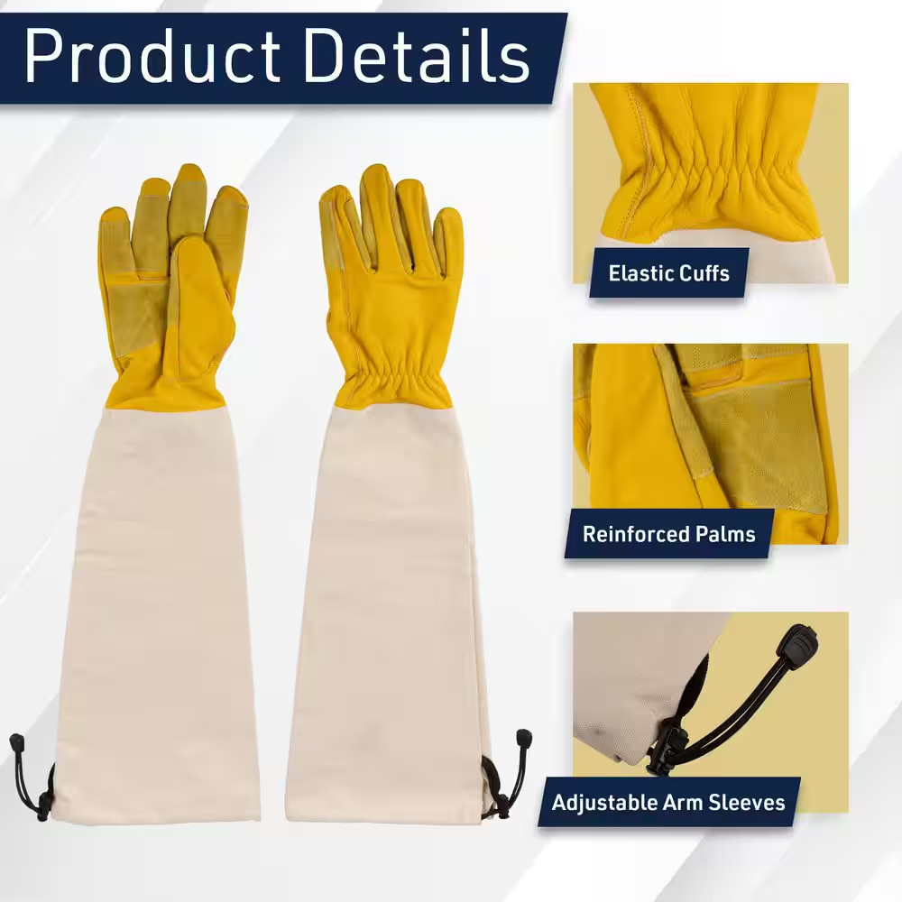 Long Gardening Gloves, Small