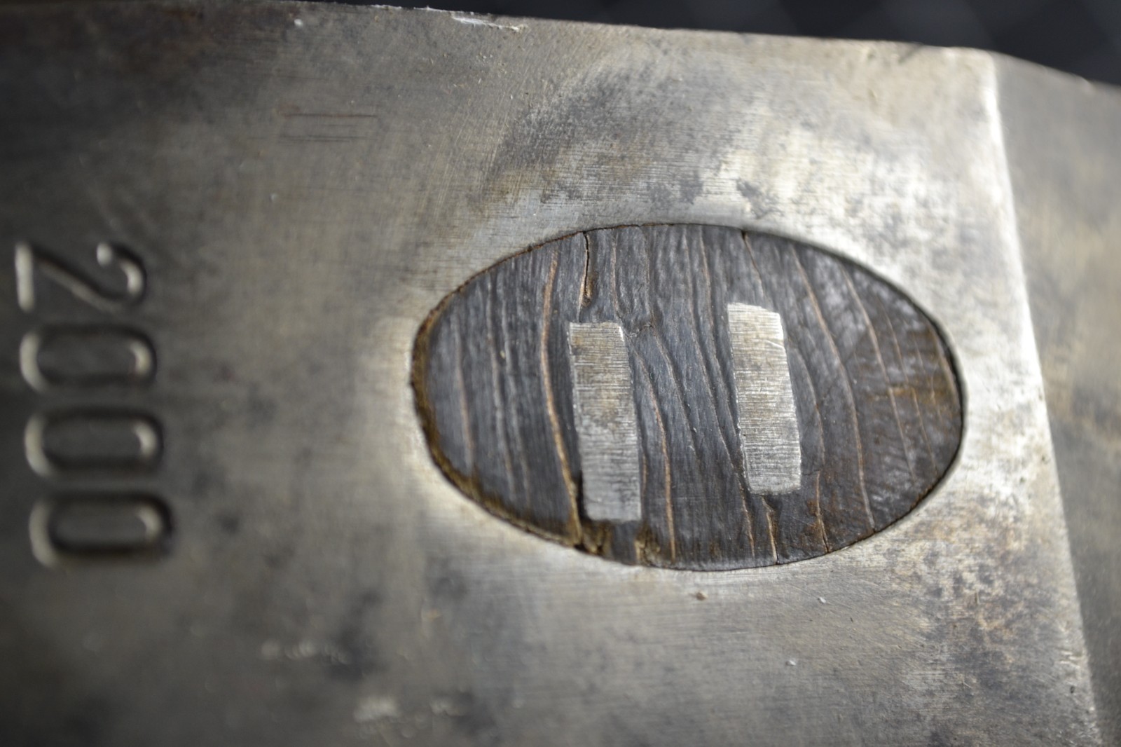 GERMAN - 2000g - BLACKSMITH - FORGING HAMMER - CROSS PEIN - ALL ORIGINAL