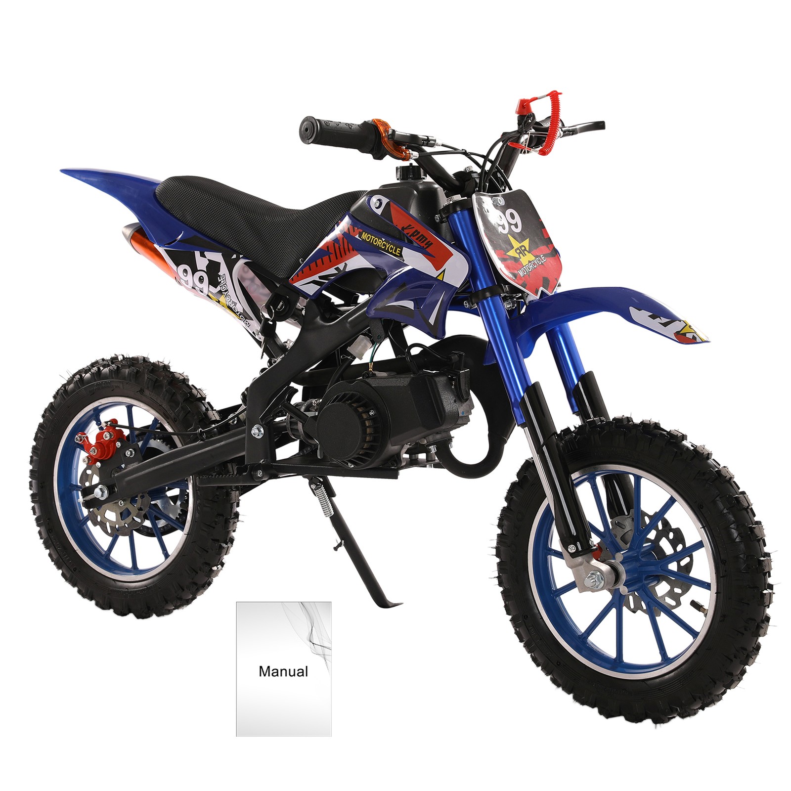 50cc Dirt Bike - KIDS Motocross Sport Gas 2 stroke Engine Motocross Motorcycle