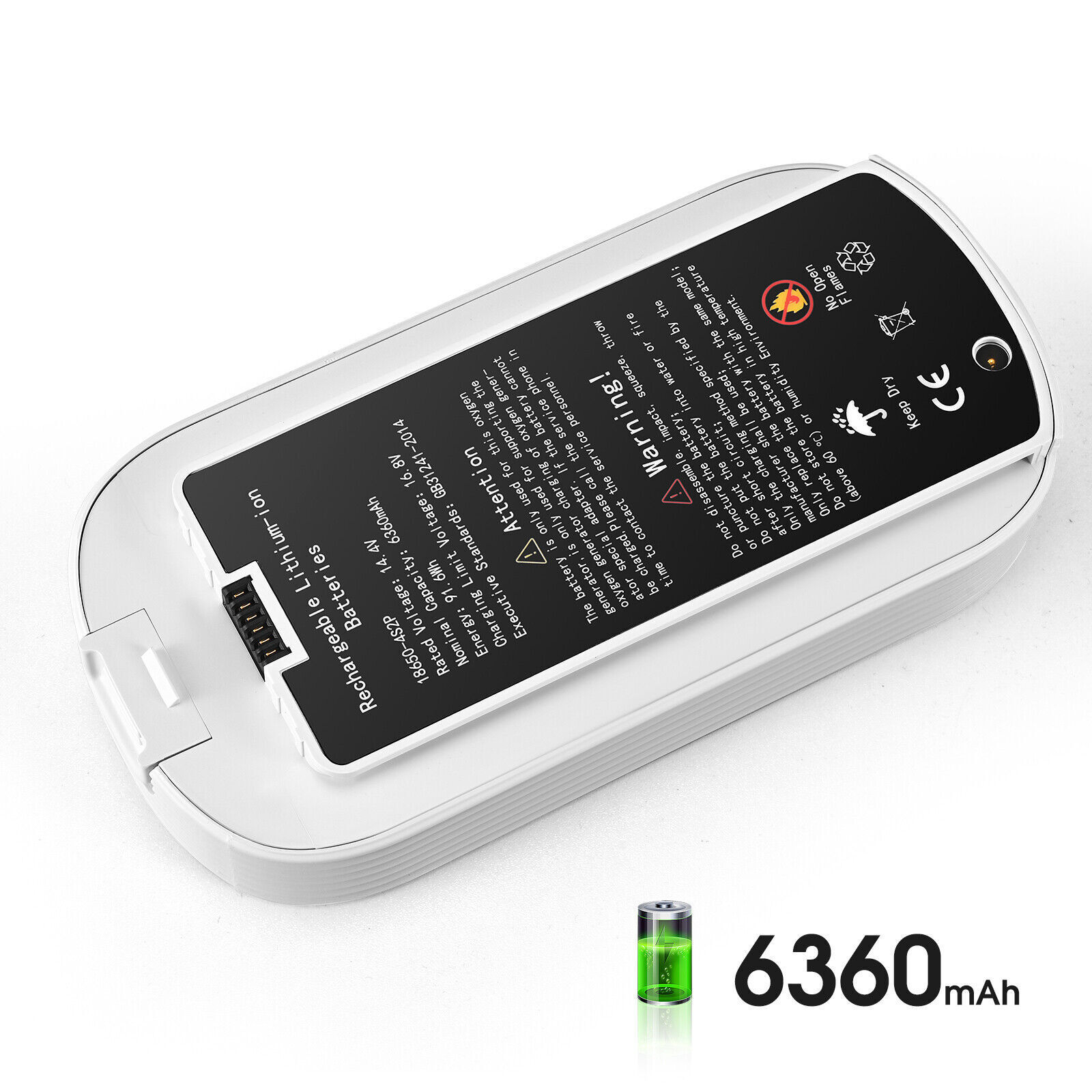 Rechargeable 8 Cell / 16 Cell Battery For Oxygen Machine NT-02 / NT-2 Varon