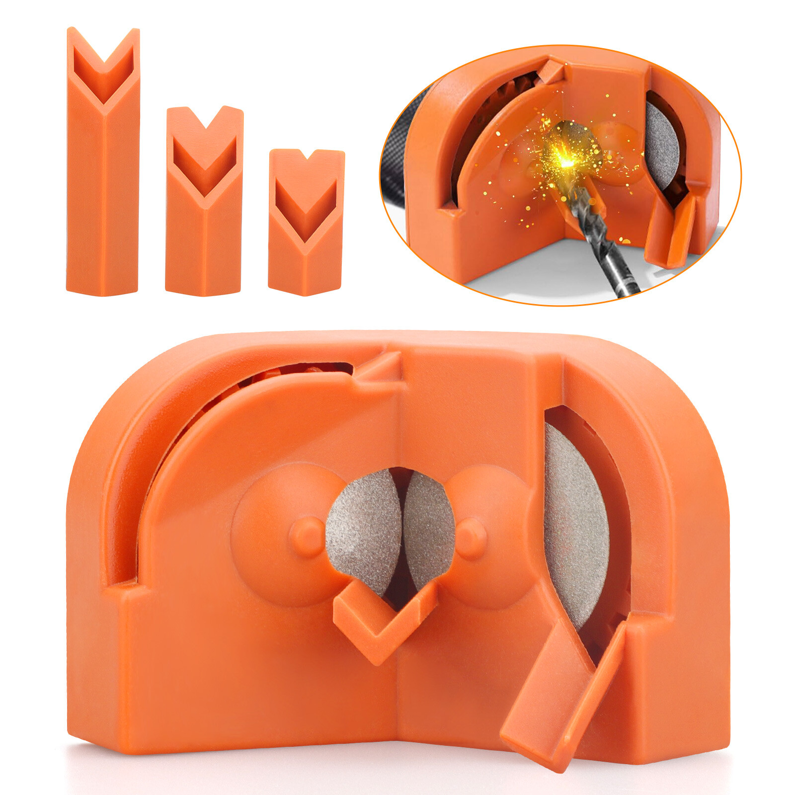 Electric Drill Bit Sharpener Multifunction Scissor/Knife Drill Sharpening Tool