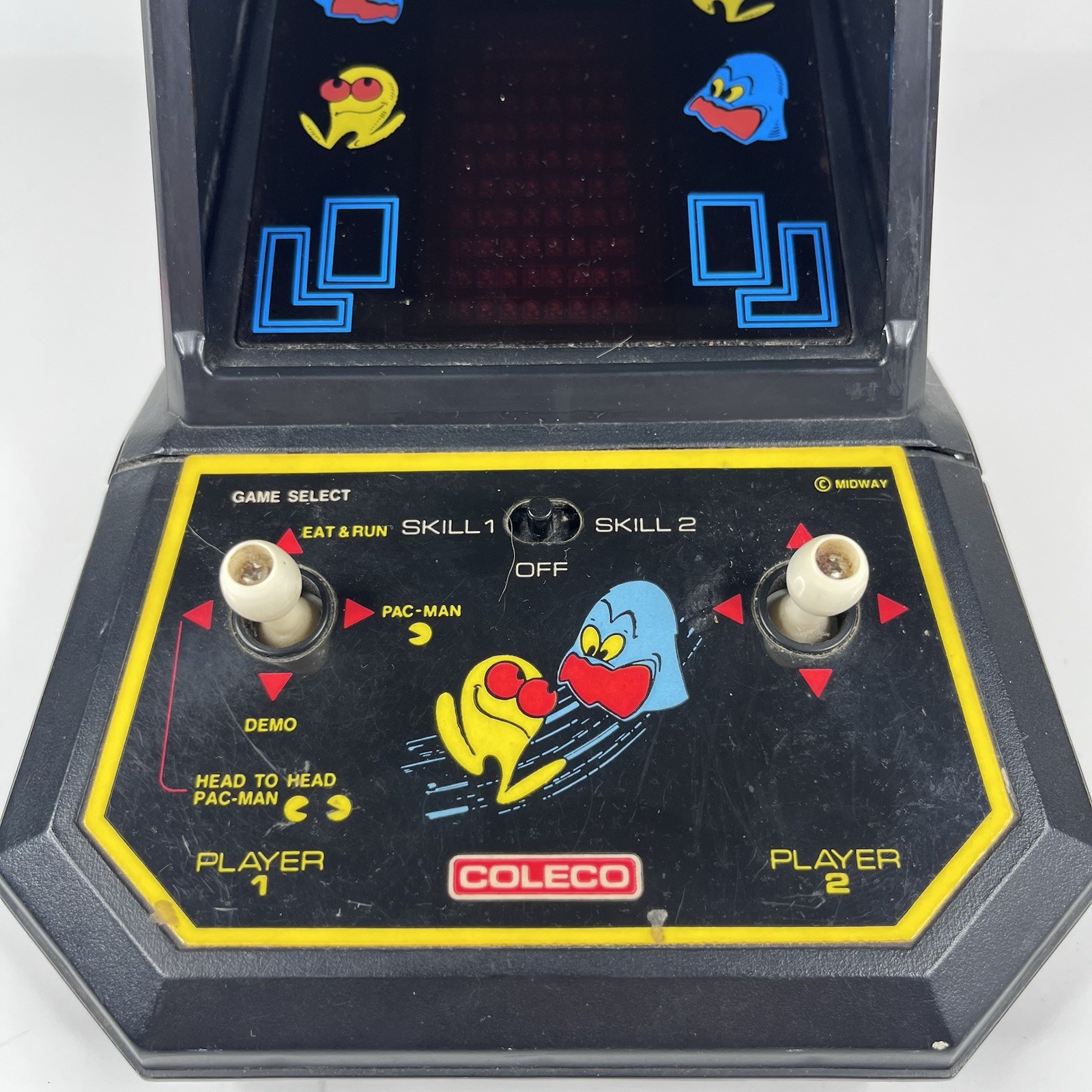 VINTAGE PAC MAN Coleco Tabletop Mini Arcade Game Made USA