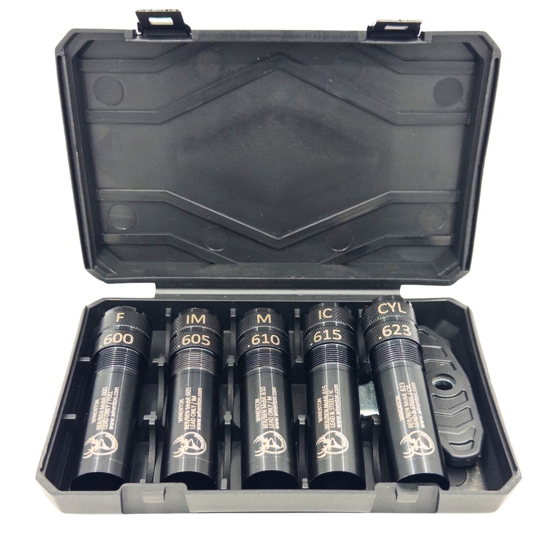 Beretta/Benelli Mobil Thread Chokes Set 20 ga Black 5 Pieces / Winenton™