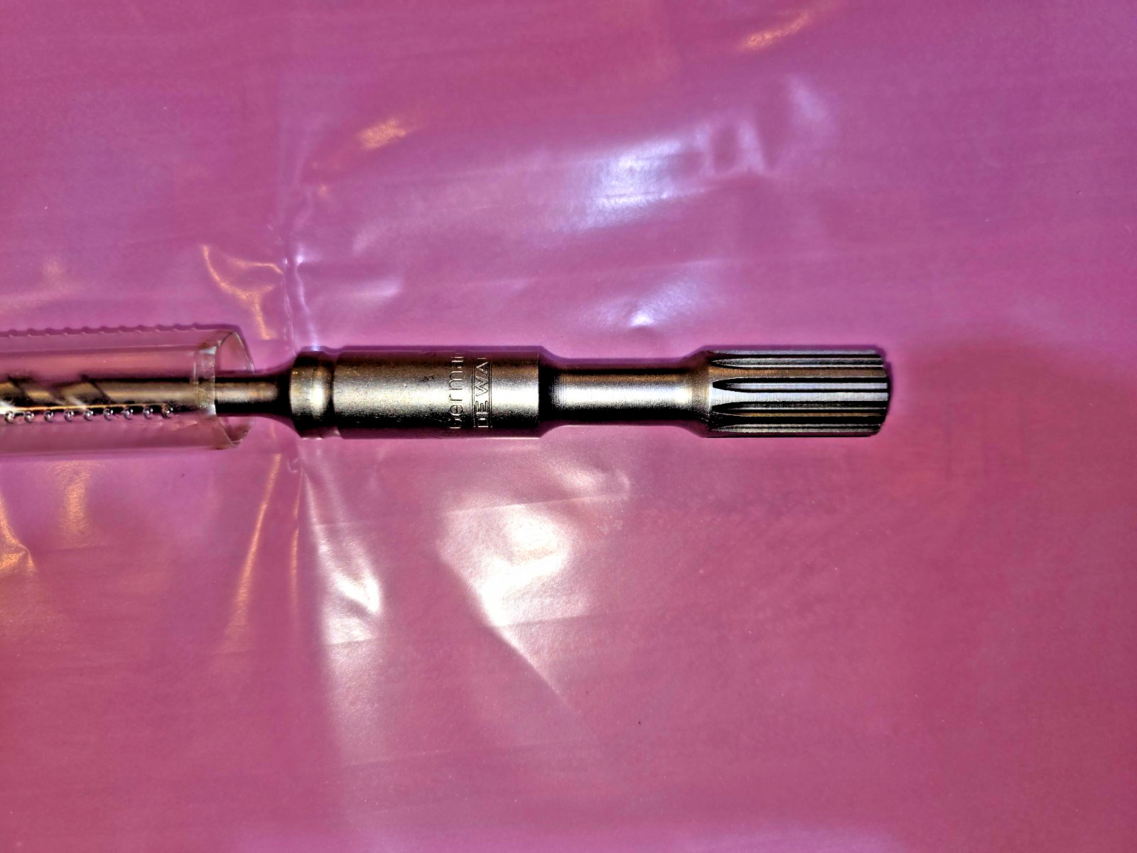 DeWalt DW5701 3/8" x 8" x 13" 2-Cutter Spline Shank Rotary Hammer Bit Macho Dril