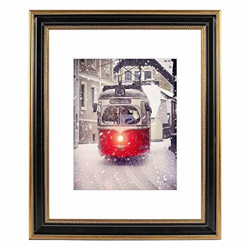 16x20 Picture Frame with Mat for 11x14 Photo Shatter Resistant Glass Wall Mount