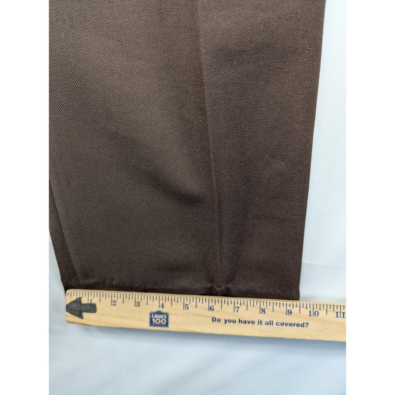 Vintage Wrangler Mens Brown Western Dress Slacks Wide Leg USA Made 32x31 WS100BN