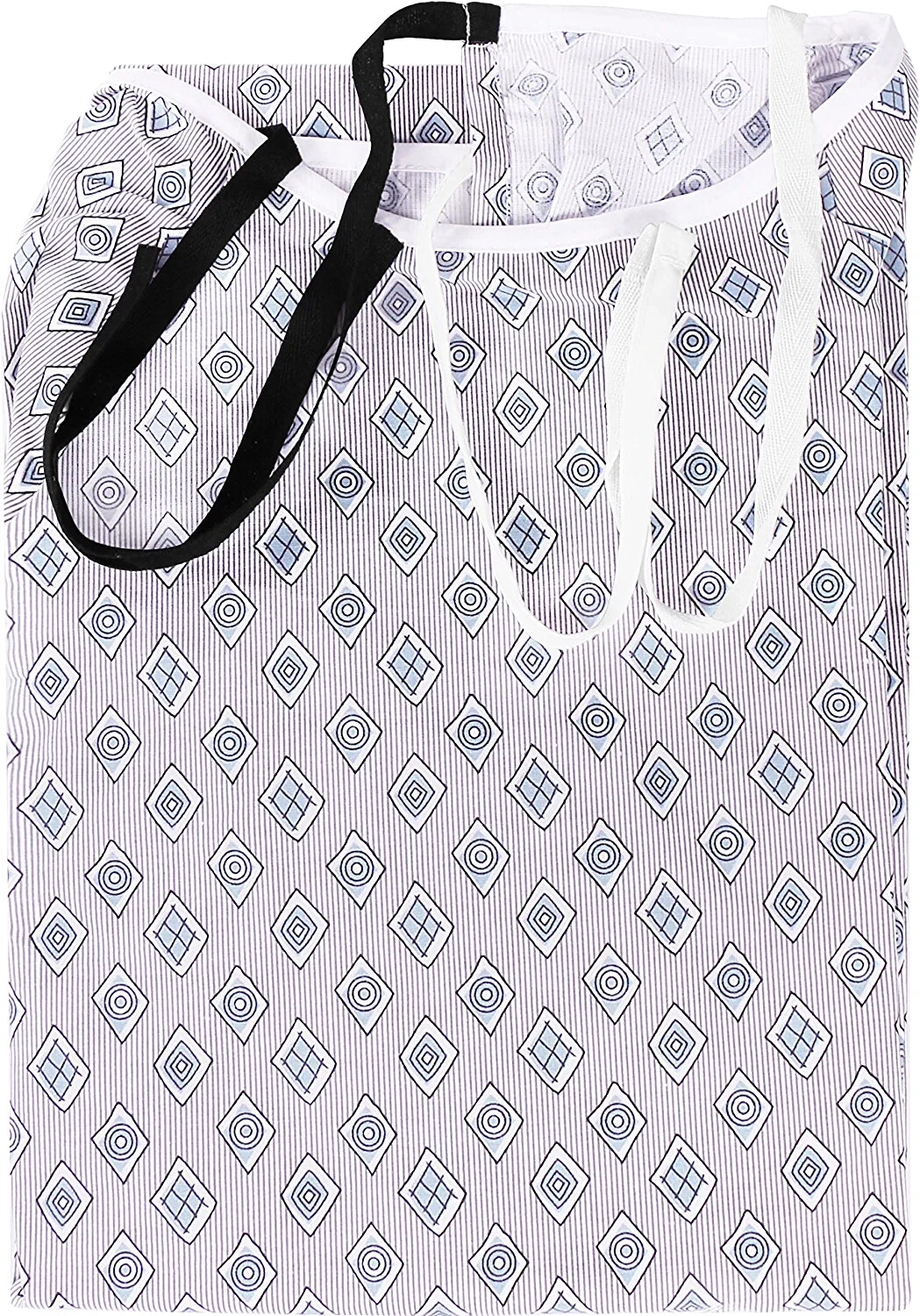 6 Pack Cotton Blend Unisex Hospital Gown, Back Tie, 45" L & 61" W Utopia Care