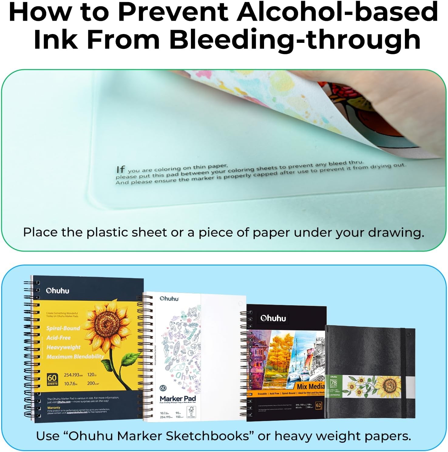 Ohuhu Alcohol Markers 80-color Chisel & Fine Illustration Tones Markers -Manoa