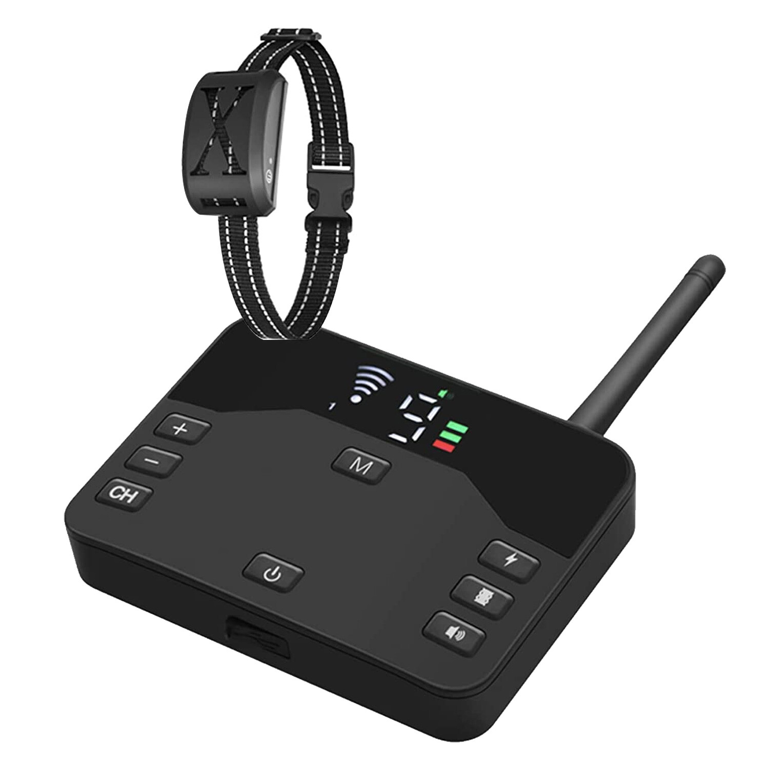 Electric Fence for Dogs 2 in 1 Wireless Dog Fence Collar Pet Containment System