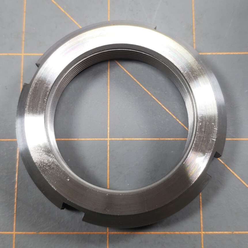 (Lot of 2) Whittet-Higgins N-08 Lock Nut, Bearing Spanner Nut N08, 1-1/2" x 18