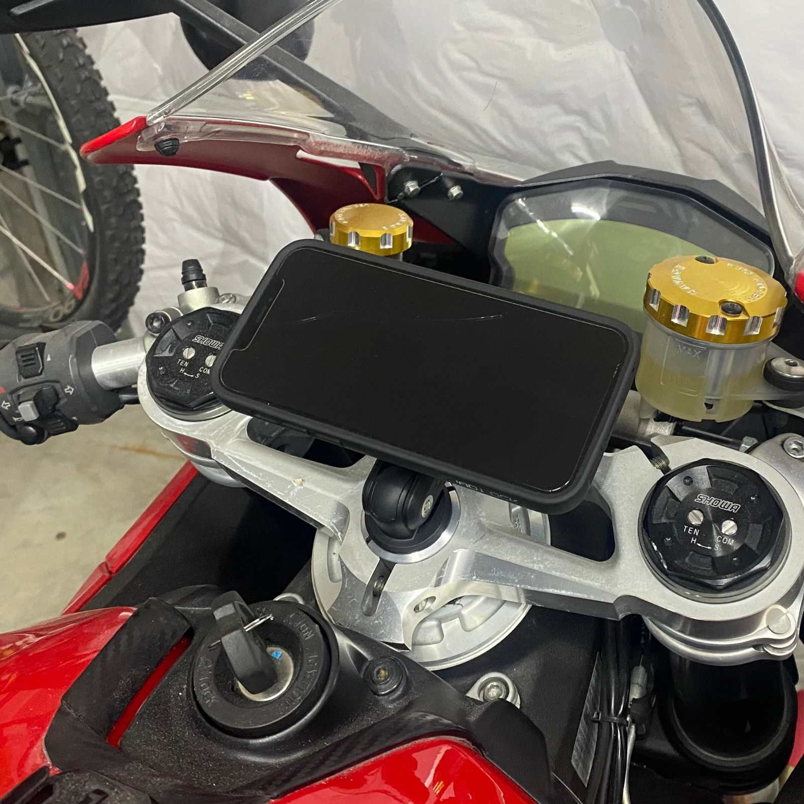 Quad Lock & Rokform Stem Mount Adaptor for Ducati Panigale