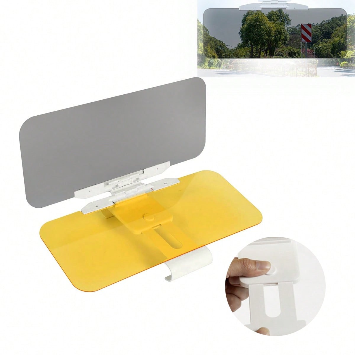 Car Anti Glare Sun Visor Universal Day and Night HD Tac Visor Shade Extender