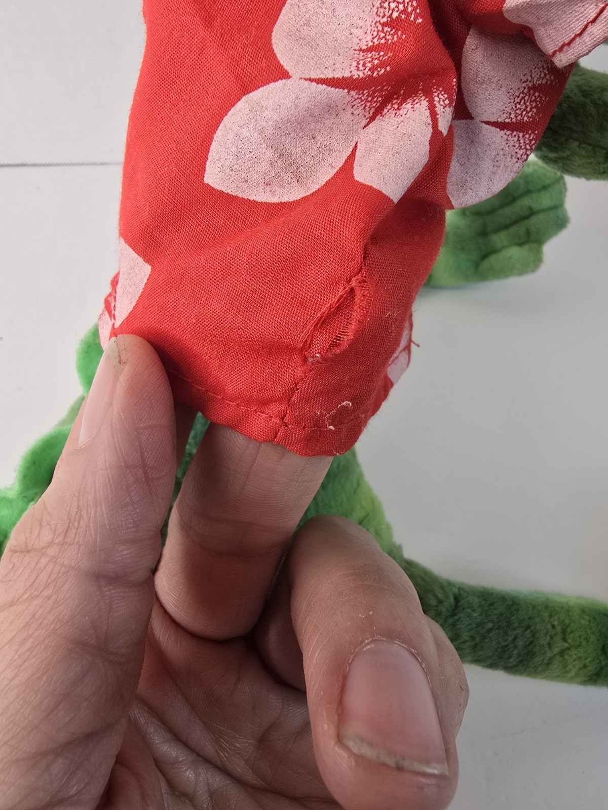 Rare RANGO Movie Johnny Depp Chameleon 18" Bendable Posable Plush Figure Hanger