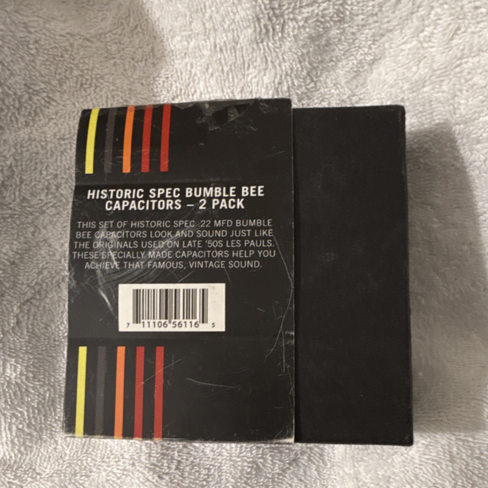 Gibson Bumble Bee Capacitor Set Historic Spec .22 MFD 2 Pack for Electric Guitar