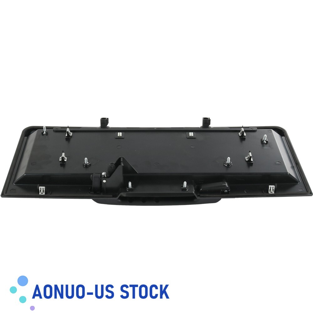 15135441 Black Rear Tailgate License Pocket For Hummer H2 2003 2004 2005