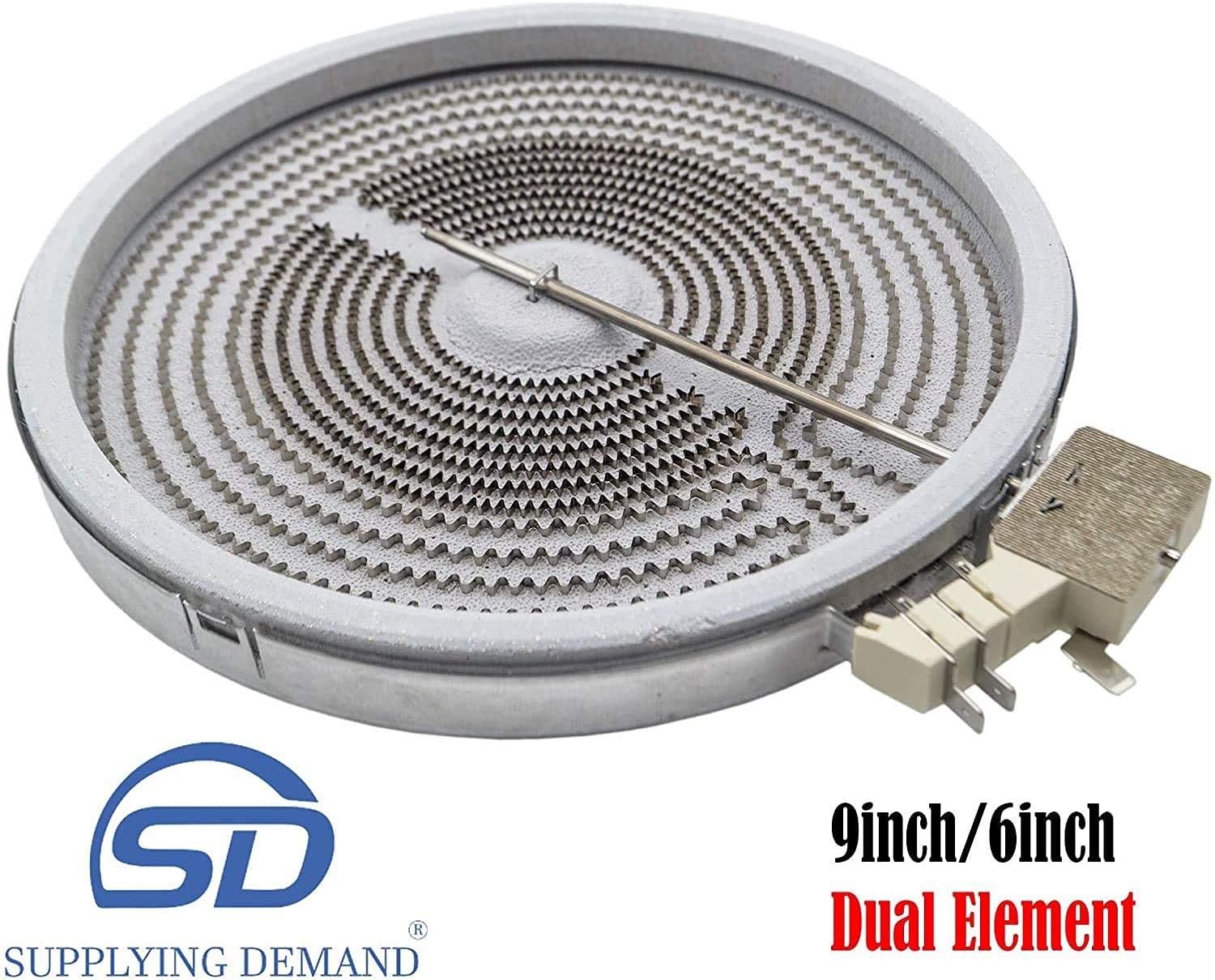 316555800 316418400 Electric Range Dual Radiant Surface Element Replacement M...