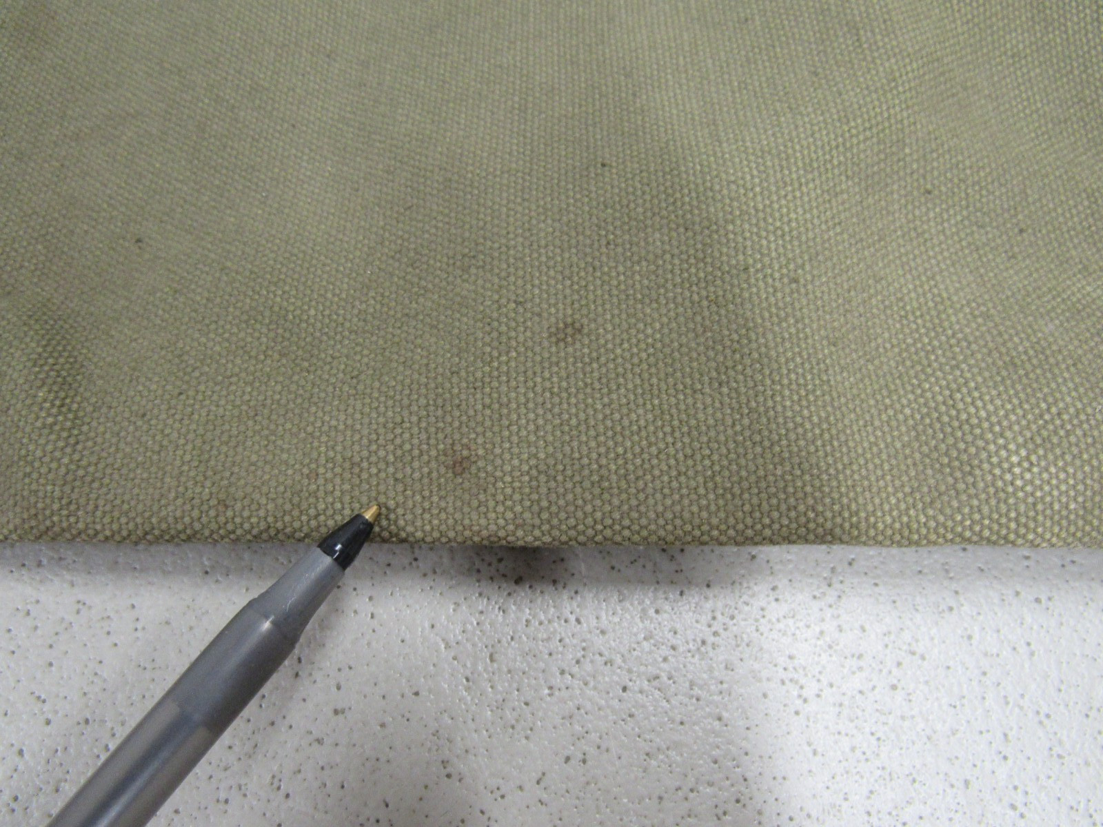 Korean War Era US Mail Bag w/ Locking Strap Canvas 1950 Dated Post WW2