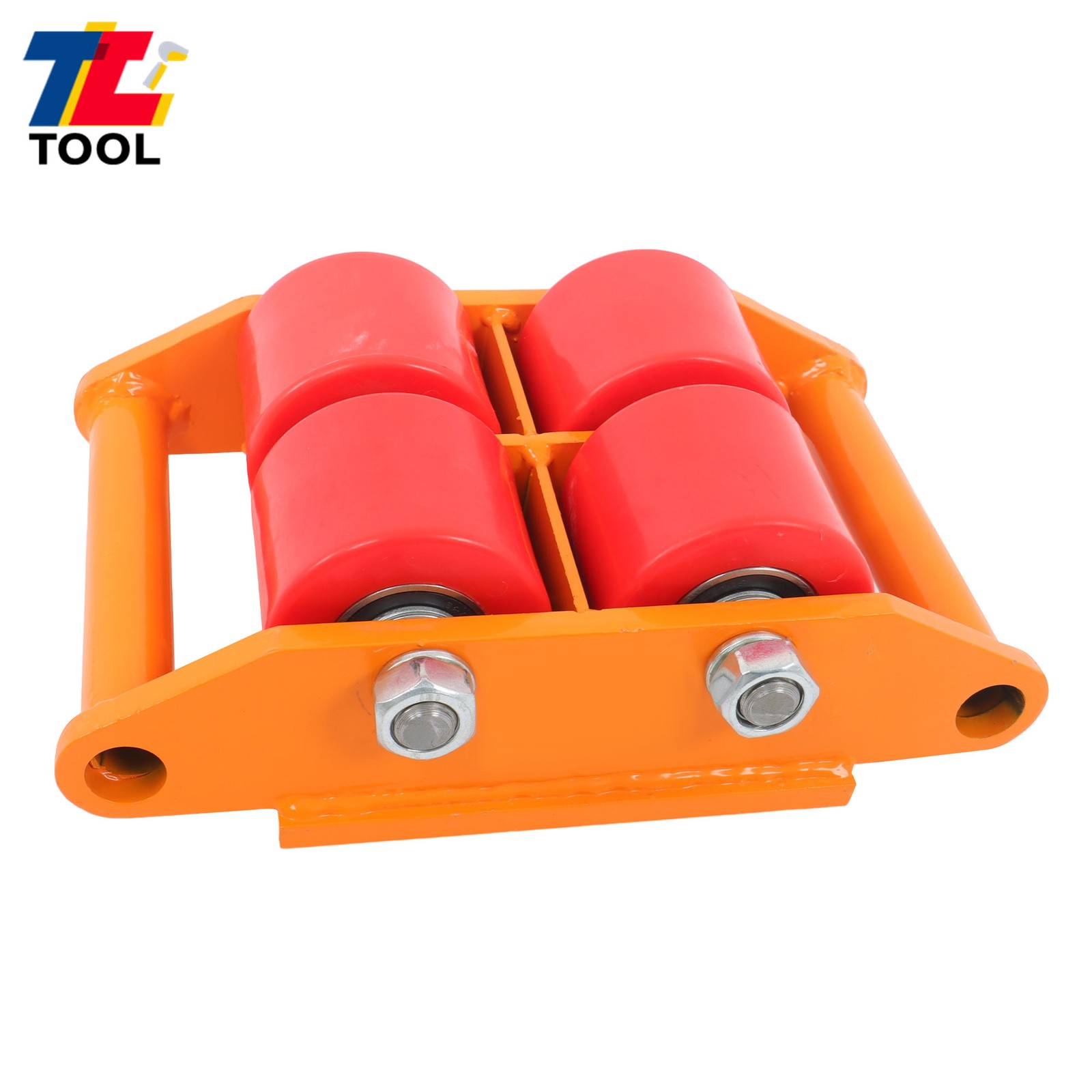 4 Pcs 360° Rotation Heavy Duty Machinery Skates Dolly 6T/13200Lbs With Handle