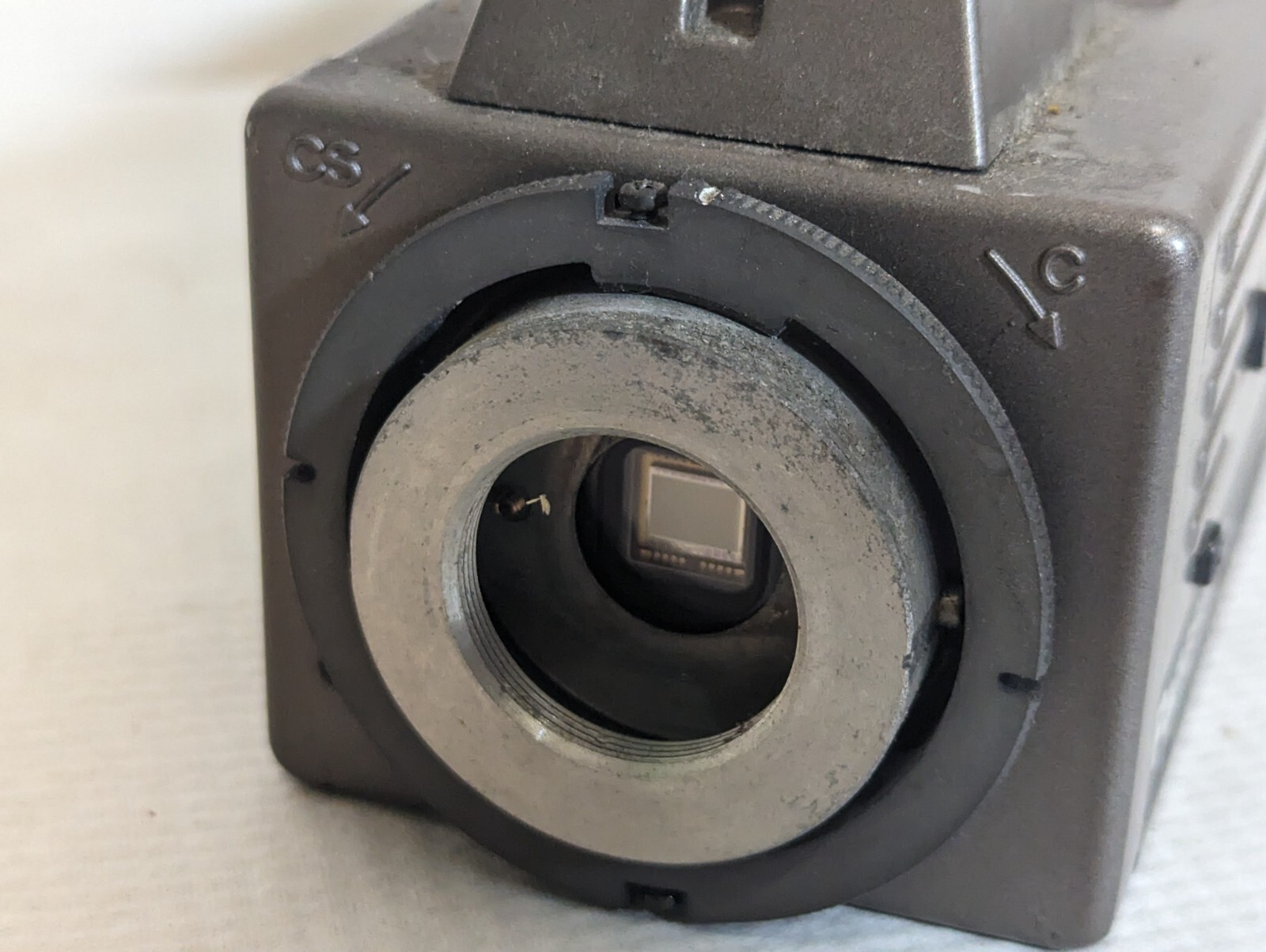 Panasonic WV-BL204 B & W CCD cctv security camera no lens ASIS Parts or Repair