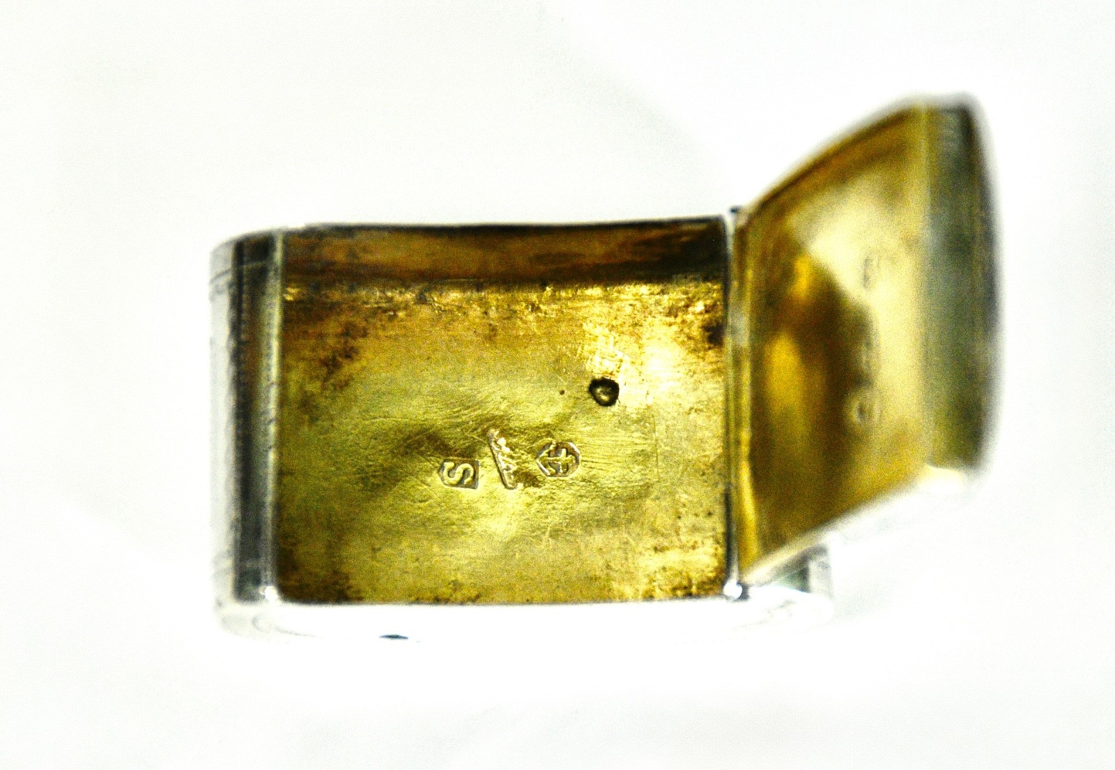 Antique George III Silver Snuff Box Birmingham 1816 by Cocks & Bettridge