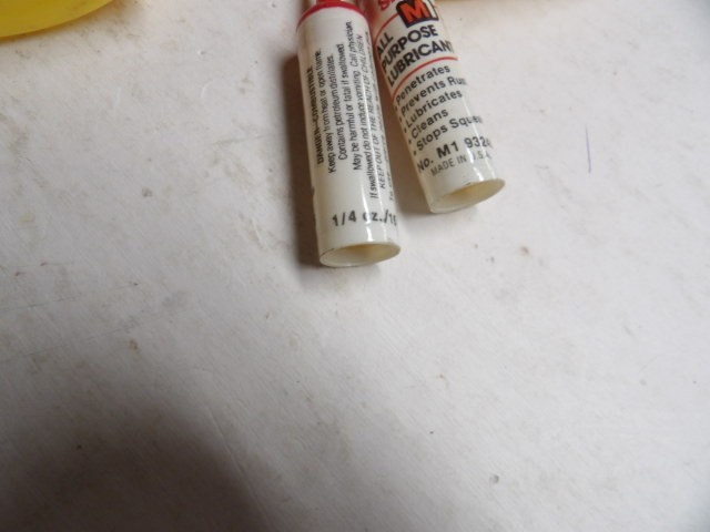 (2)- STARRETT 4 oz Tool & Instrument Oils. & (2)-1/4oz M1 Oil new