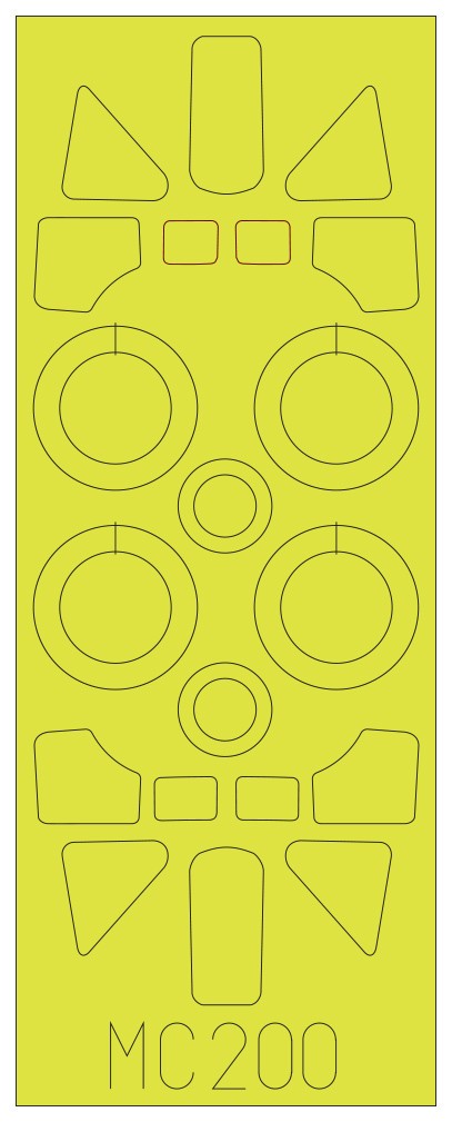 Italeri 1/32 Macchi MC.200 Saetta Kit #2516