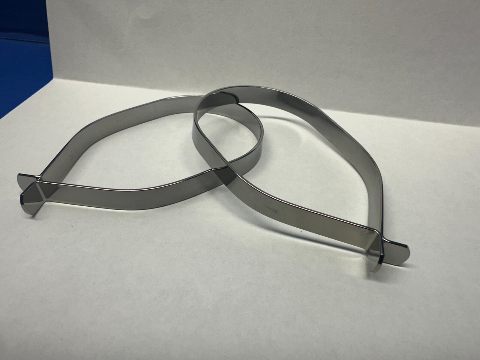 Bicycle Pants Clips Steel Leg Bands (Pair) Pant Clips Bicycle Bike NEW