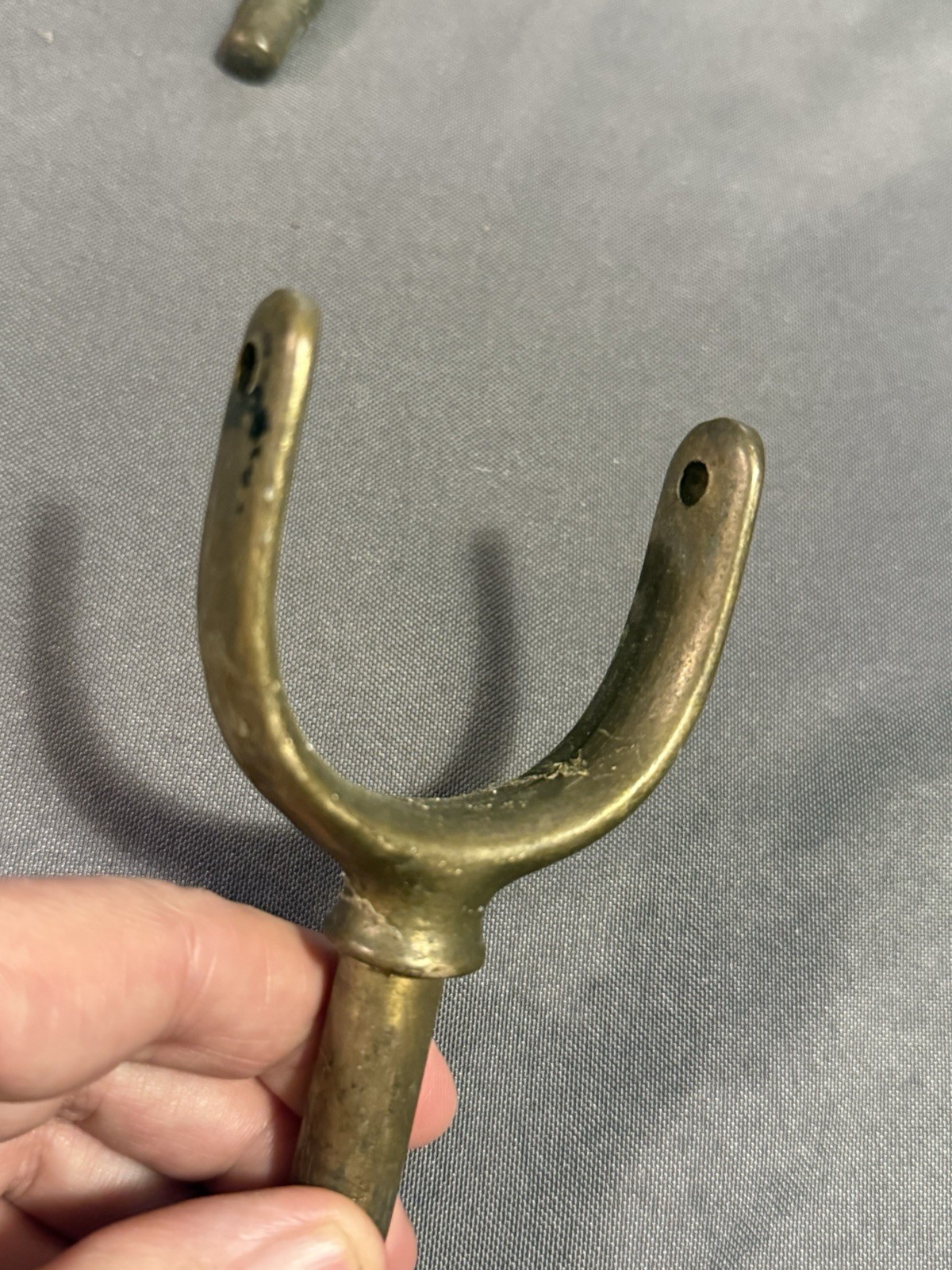 Antique Bronze Nautical Salvage Lot Oar Oarlocks Rowlocks Cleat