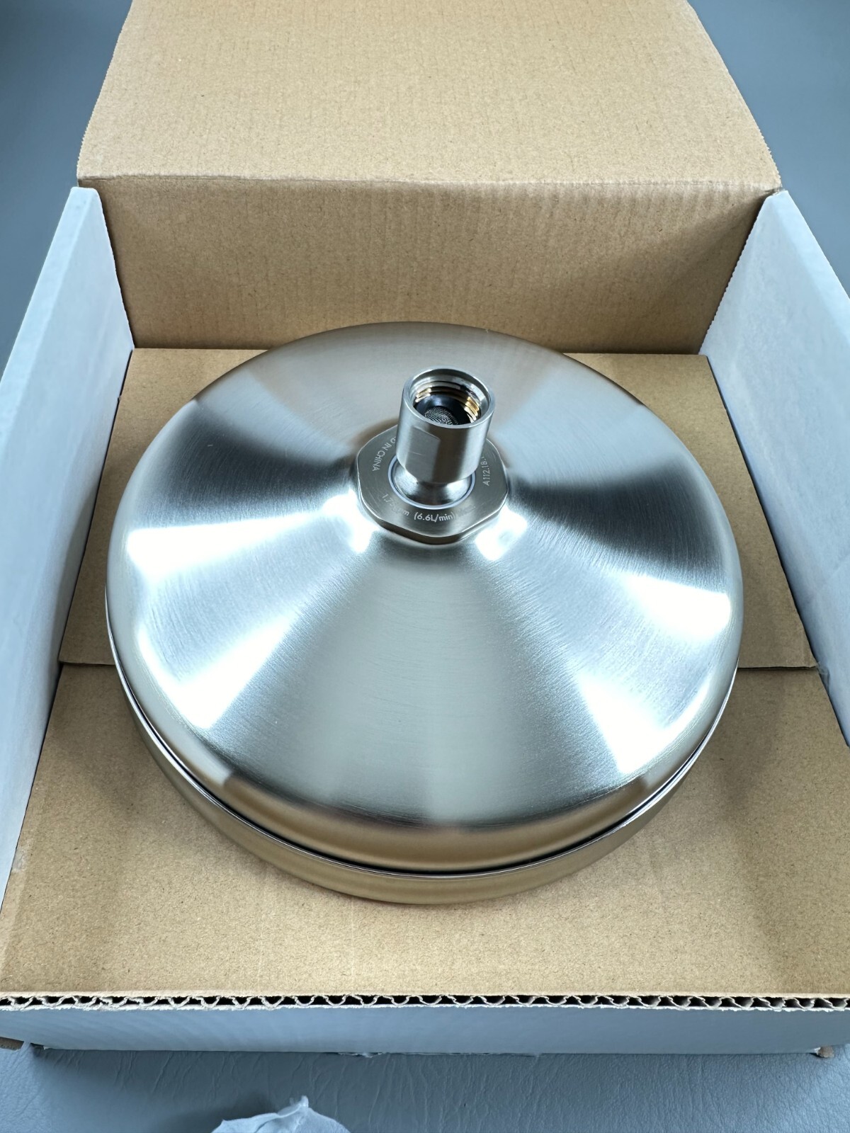 Kohler Traditional Round 8in Rain Showerhead 13692-G-BN Vibrant Brushed Nickle