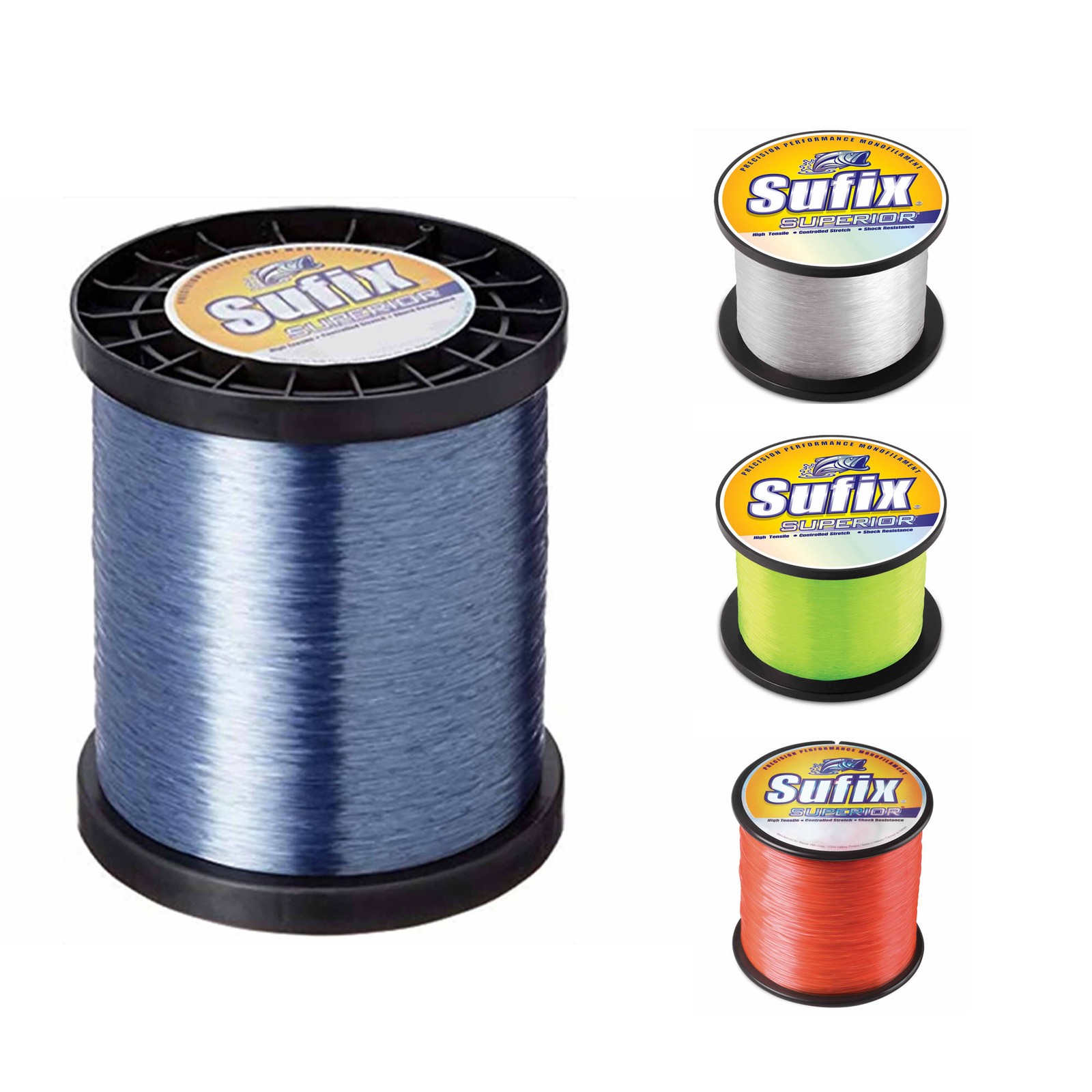 Sufix Superior Monofilament Fishing Line, 2.2 lb Spool, Pick Color & Line Class