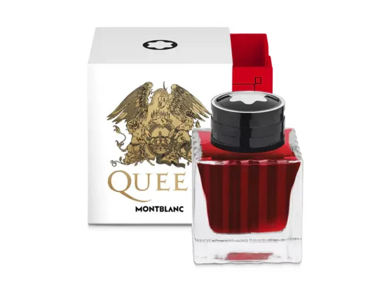 Montblanc Fountain Pen Ink Great Characters Homage to Queen Inkwell New 134412