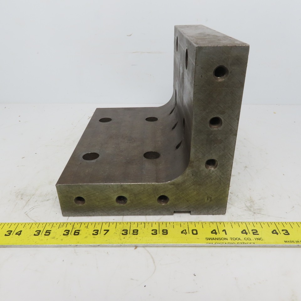6" x 6" x 8" Steel Precision Right Angle Plate Mill Machining Set-Up Fixture