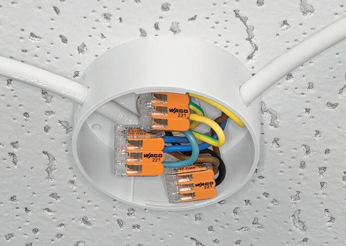 WAGO Lever Nuts 55pc Wire Splicing Connector Kit with Case