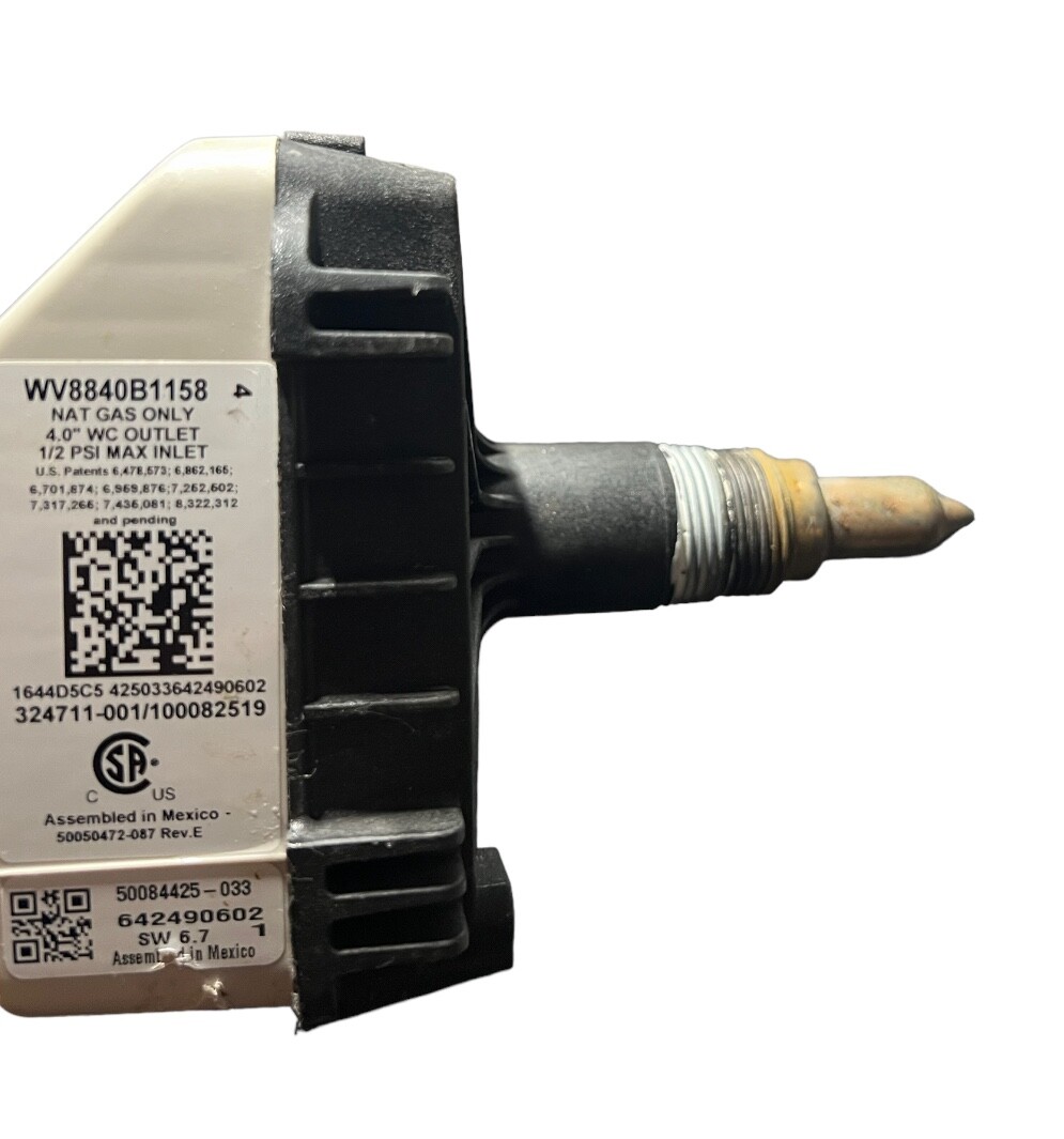 Honeywell Water Heater Gas Valve WV8840B1158 (TESTED)