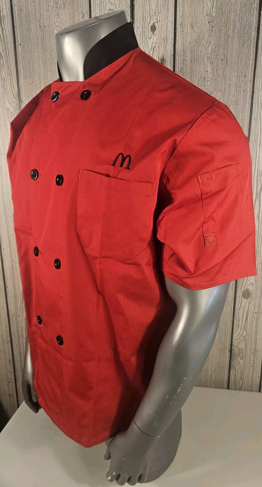 Happy Chef Mcdonalds Signature Lightweight Chef Coat 505 Size XL