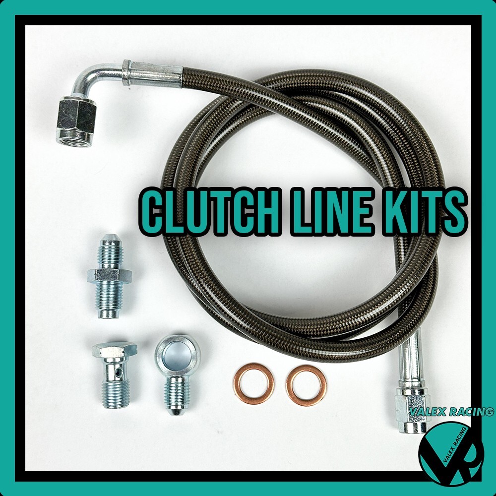 Budget EM2 Clutch Master Cylinder Kit & Stainless line for 02-06 Acura RSX (all)