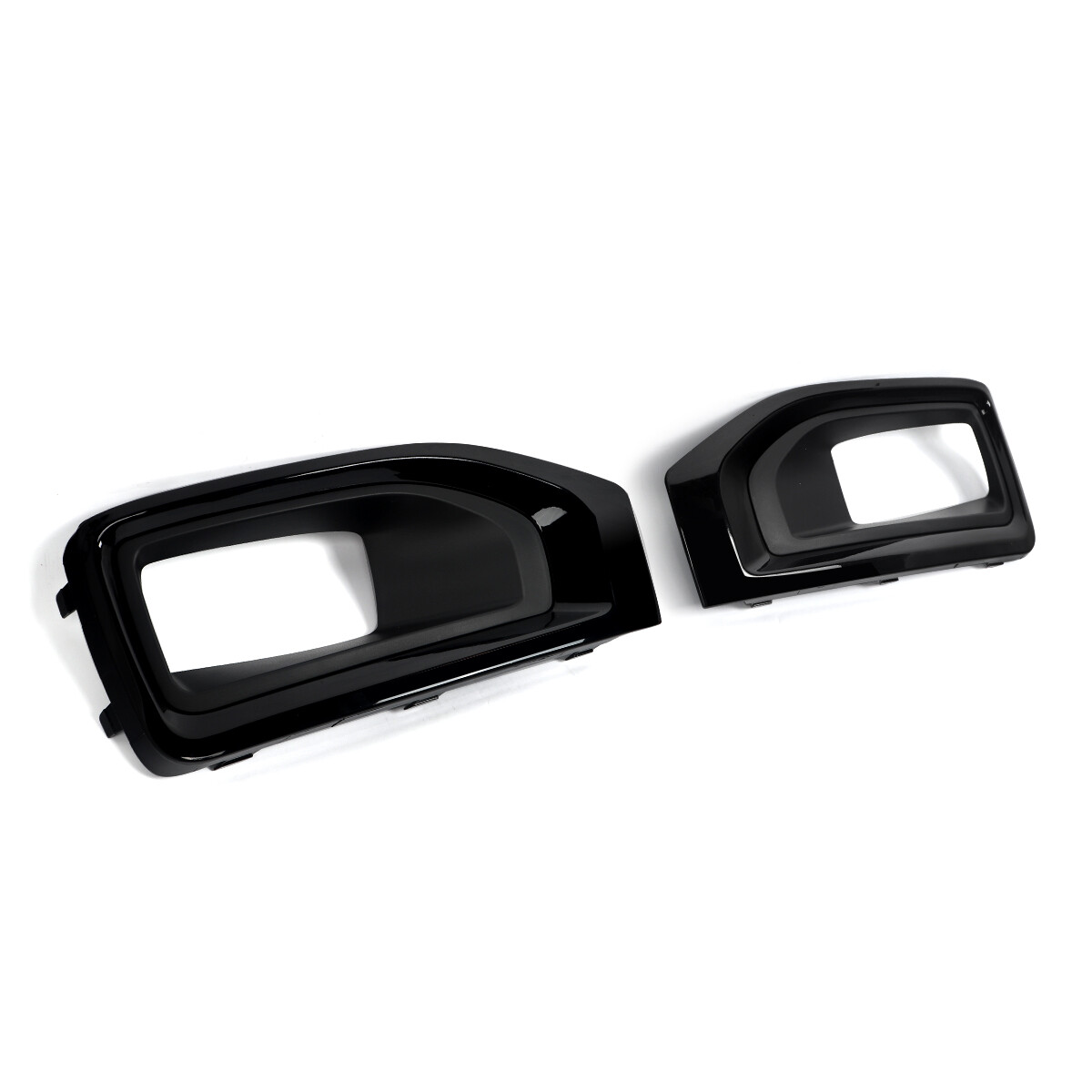 New Pair For 2015-2020 GMC Yukon / Yukon XL Gloss Black Fog Light Bezel Cover